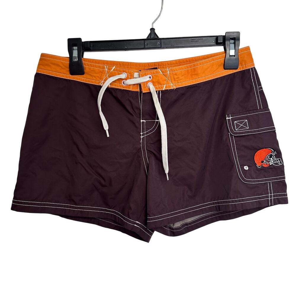 Womans NFL cleveland browns swim trunks size small
